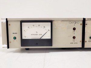 Thumbnail image of Oxford Instruments Superconducting Magnet System w/ Nitrogen/Helium Gauge