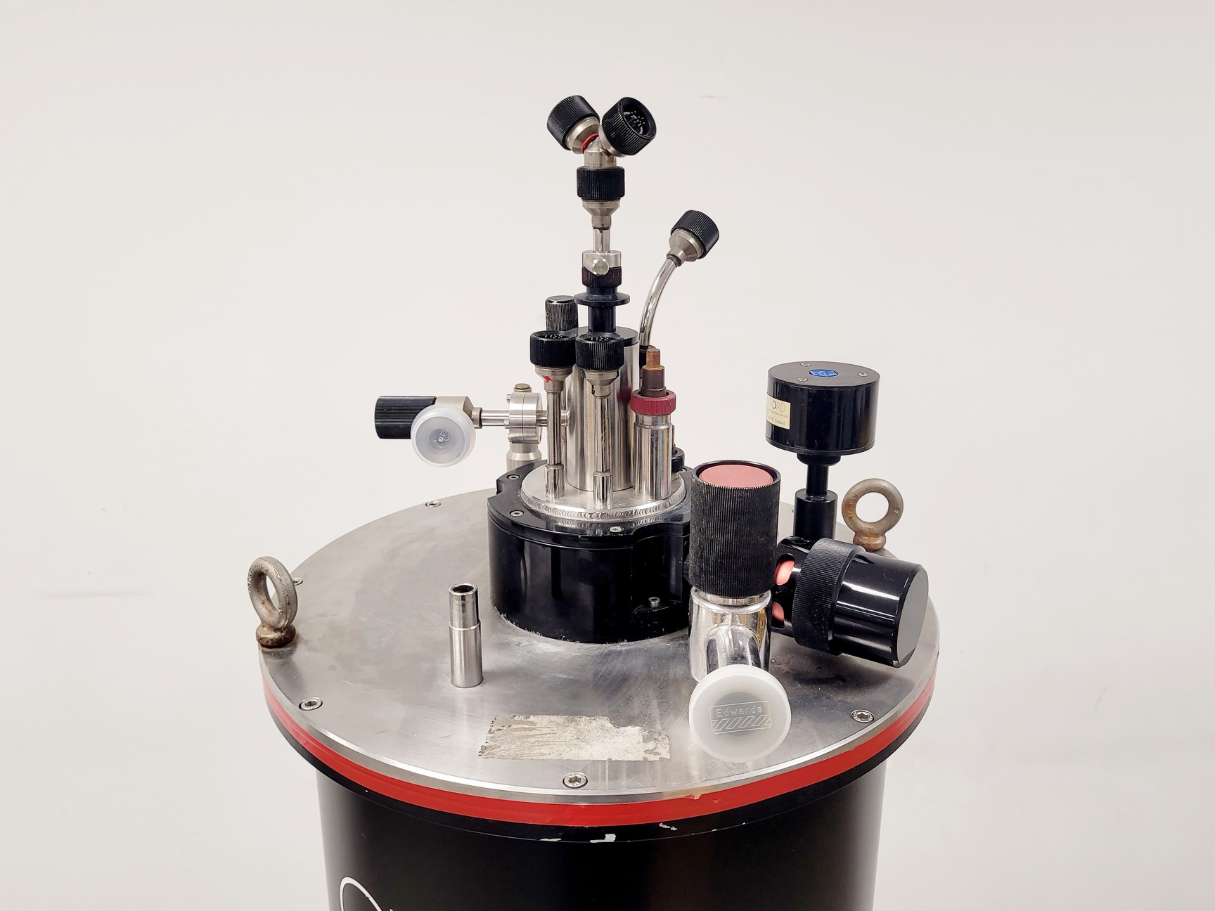 Image of Oxford Instruments Superconducting Magnet System w/ Nitrogen/Helium Gauge