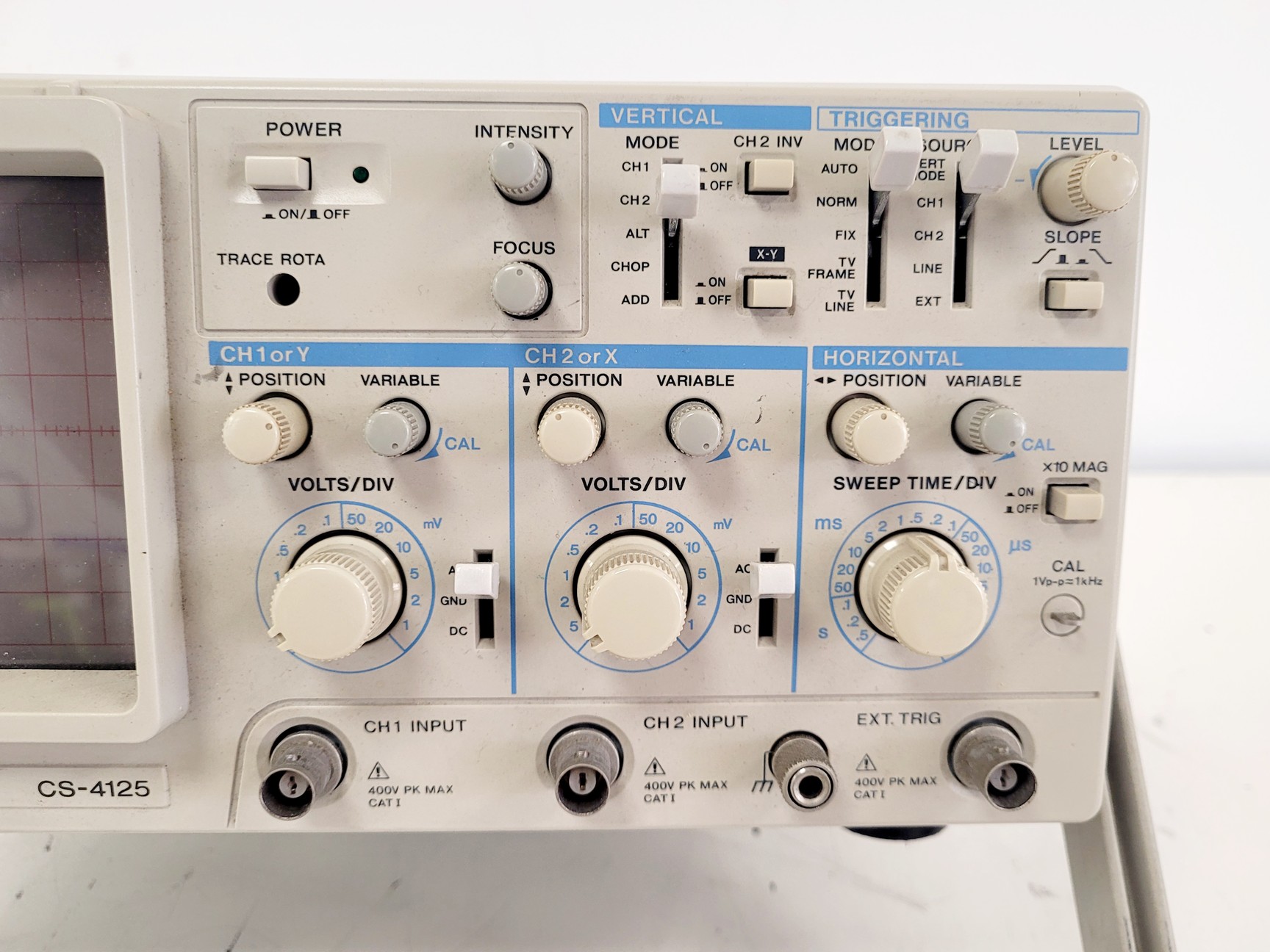 Image of Job Lot of 7 x Kenwood CS-4125 Oscilloscopes 20MHz