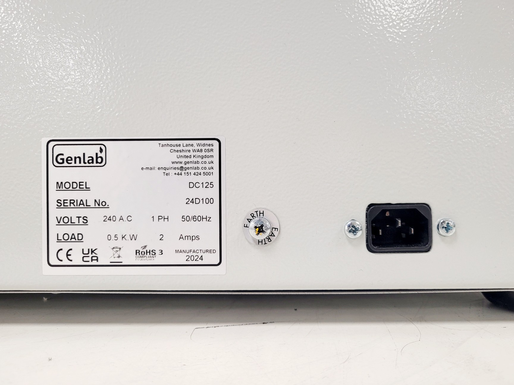 Image of Genlab DC125 Benchtop Laboratory Drying Cabinet
