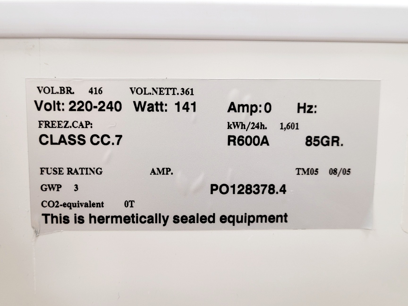 Image of Labcold RLCF1520 Laboratory Freezer 416L