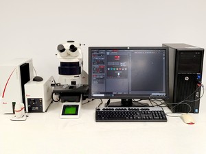 Image of Leica DM6000 Fluorescence Microscope System w/ PC (EL6000, CTR6000)