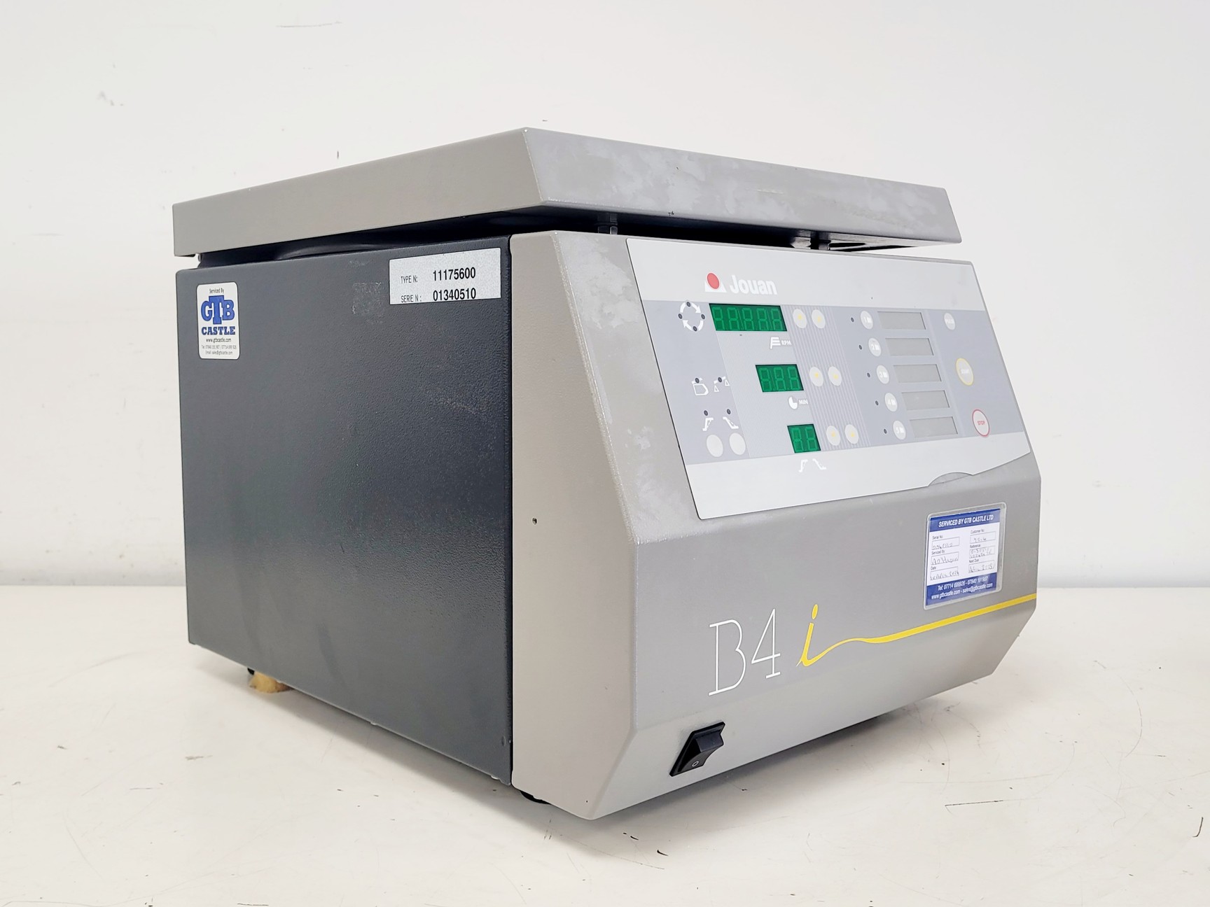 Image of Jouan B4i Benchtop Centrifuge w/ S40 Rotor 4300RPM Lab