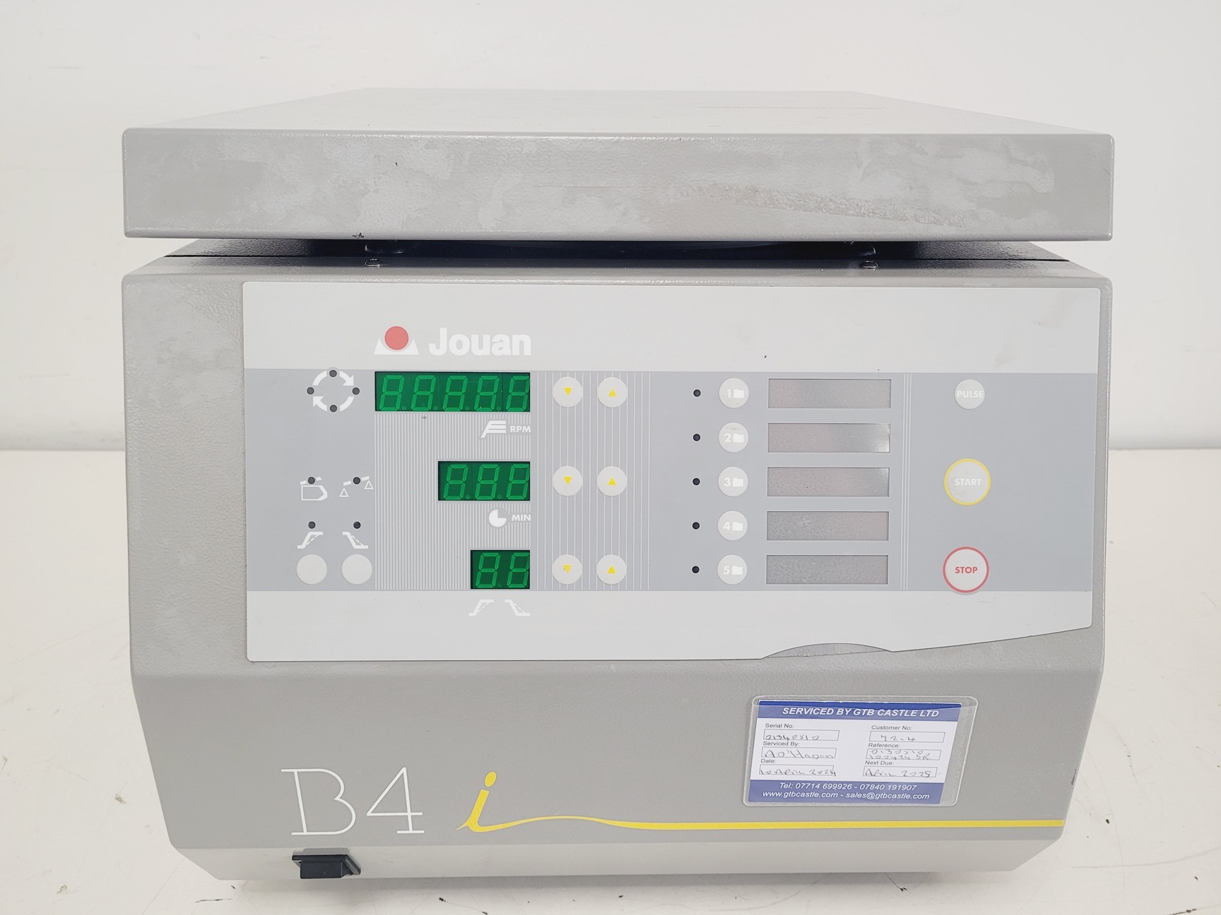 Image of Jouan B4i Benchtop Centrifuge w/ S40 Rotor 4300RPM Lab