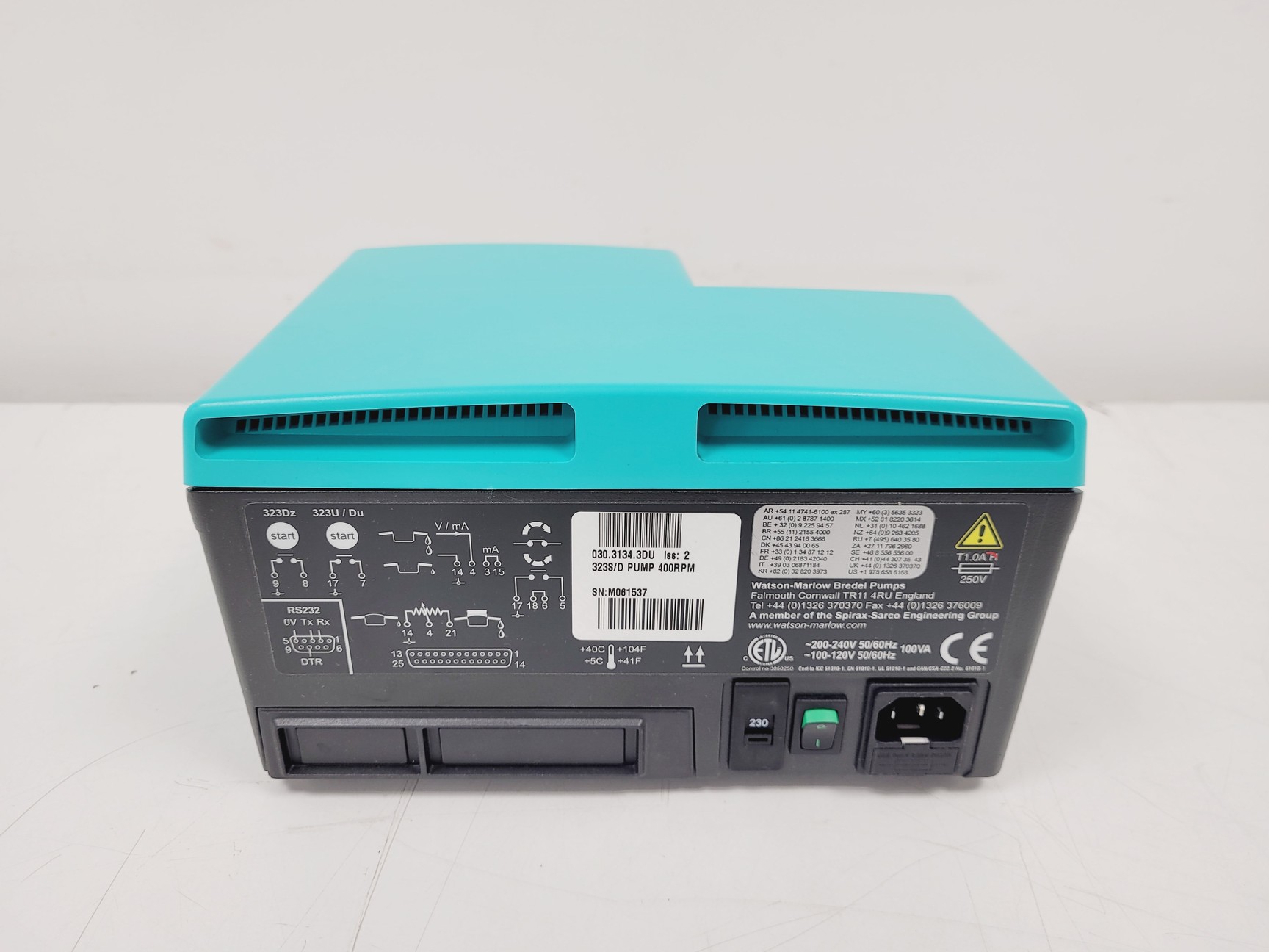 Image of Phoenix Tribology Instrument TE66 Abrasion Tester & 2 x Waston Marlow Pumps