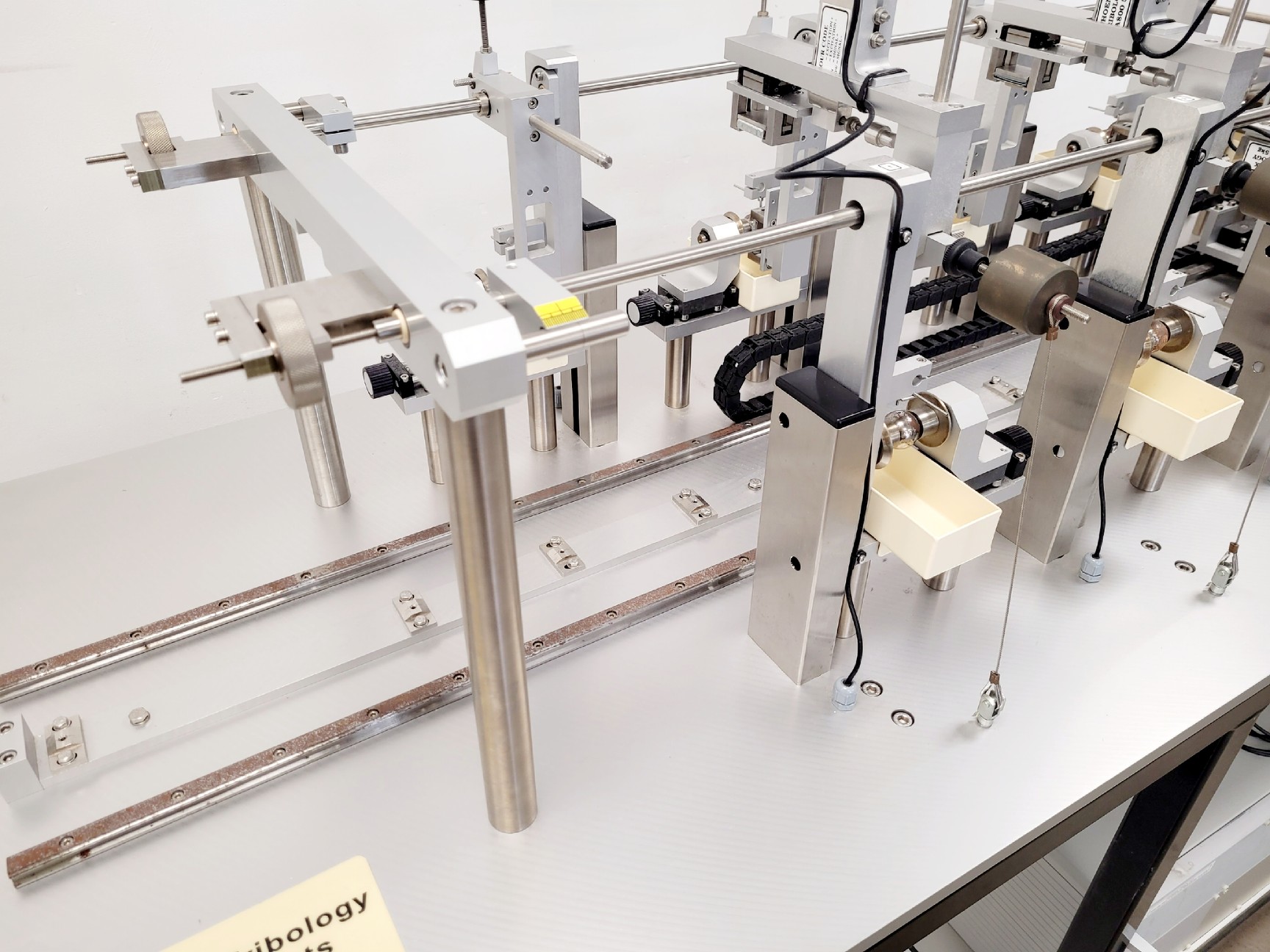 Image of Phoenix Tribology Instrument TE66 Abrasion Tester & 2 x Waston Marlow Pumps