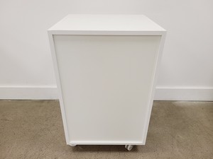 Thumbnail image of Job lot of 6 x White 4 Drawer Cabinets Lab