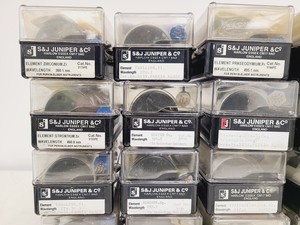 Thumbnail image of Job Lot of 30 x S&J Juniper & Co Hollow Cathode Lamps - Various Elements