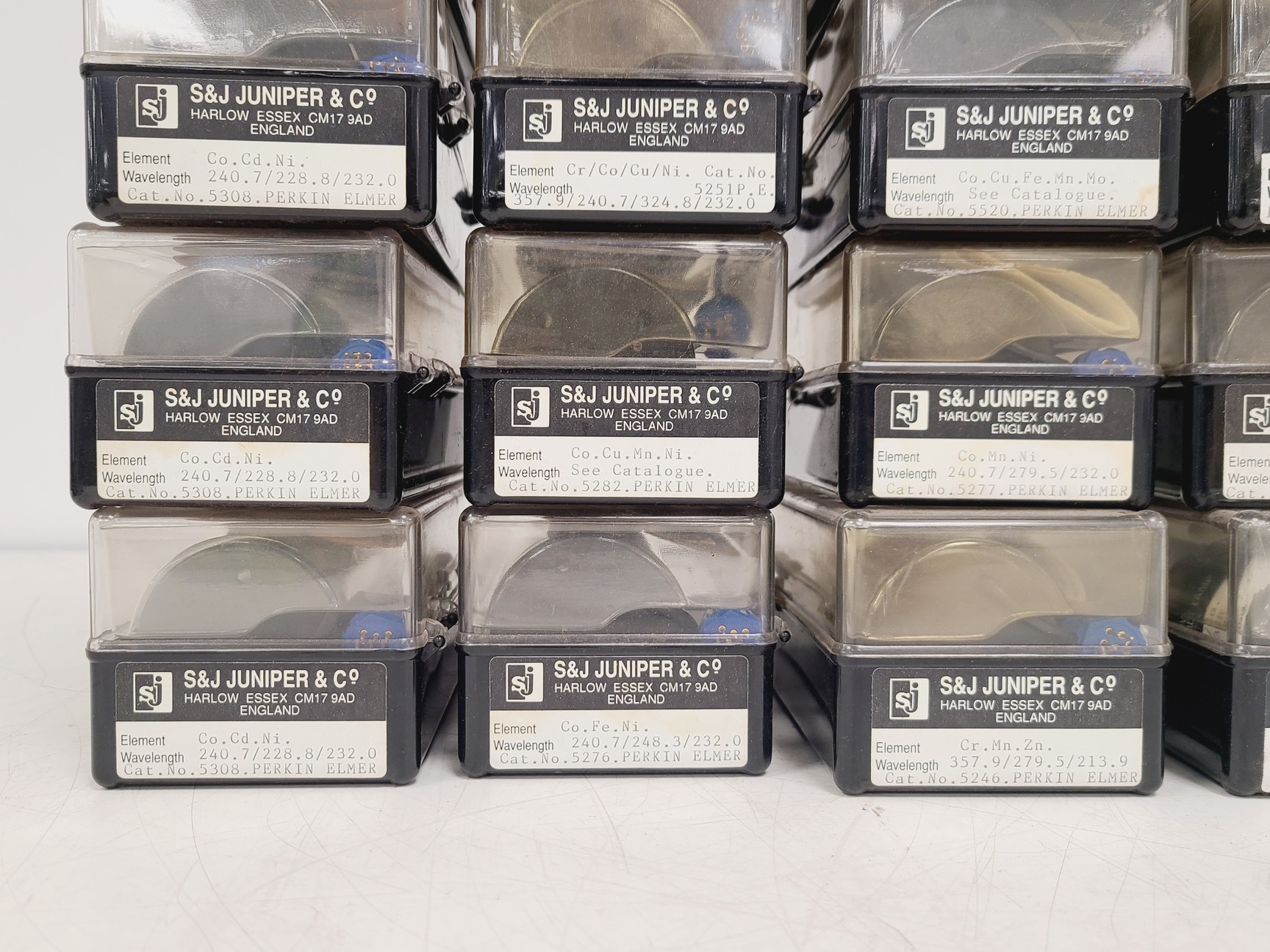 Image of Job Lot of 30 x Various S&J Juniper Hollow Cathode Lamps