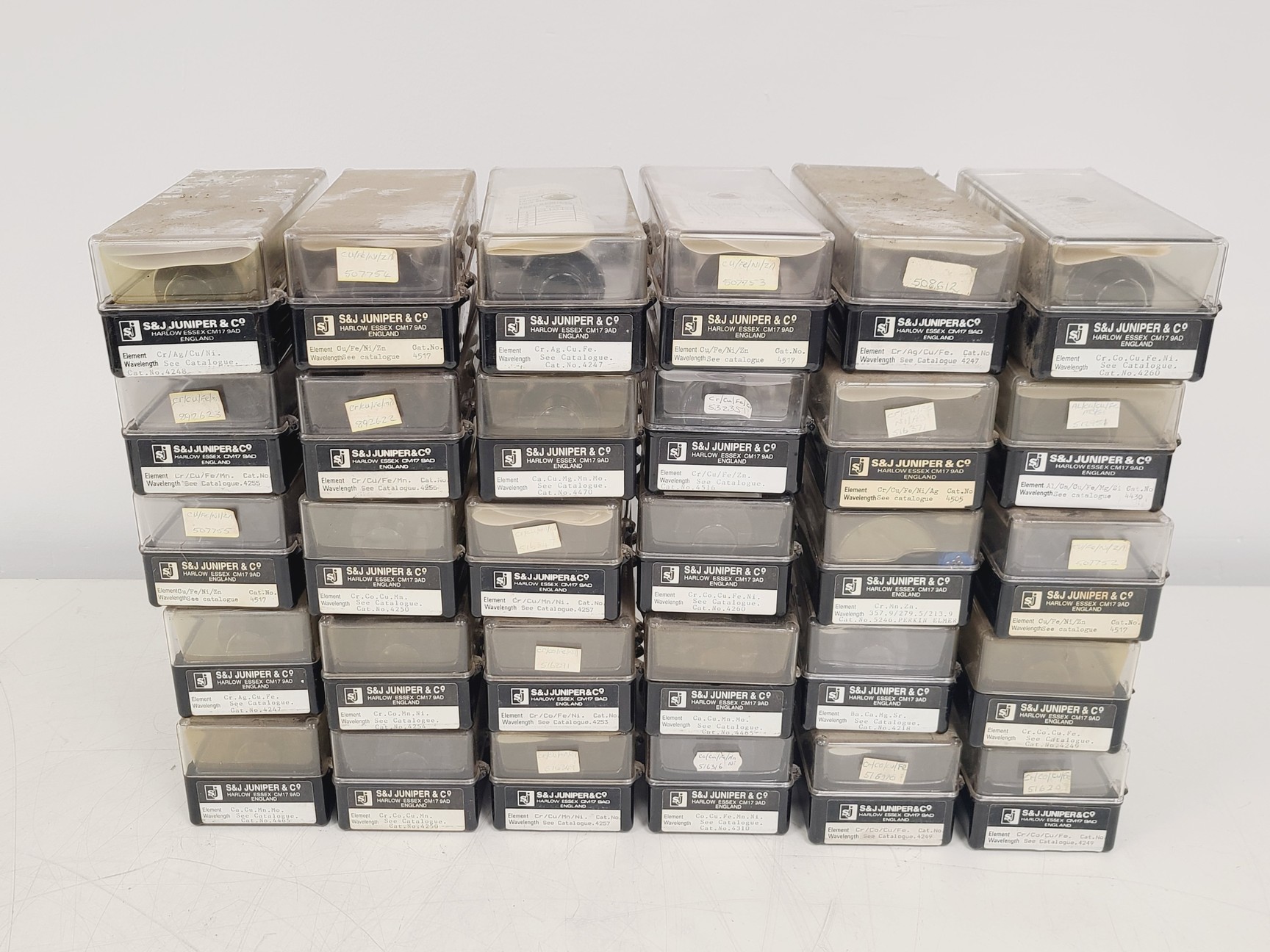 Image of Job Lot of 30 x Various S&J Juniper Hollow Cathode Lamps