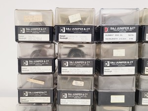 Thumbnail image of Job Lot of 30 x S&J Juniper & Co Hollow Cathode Lamps - Various Elements