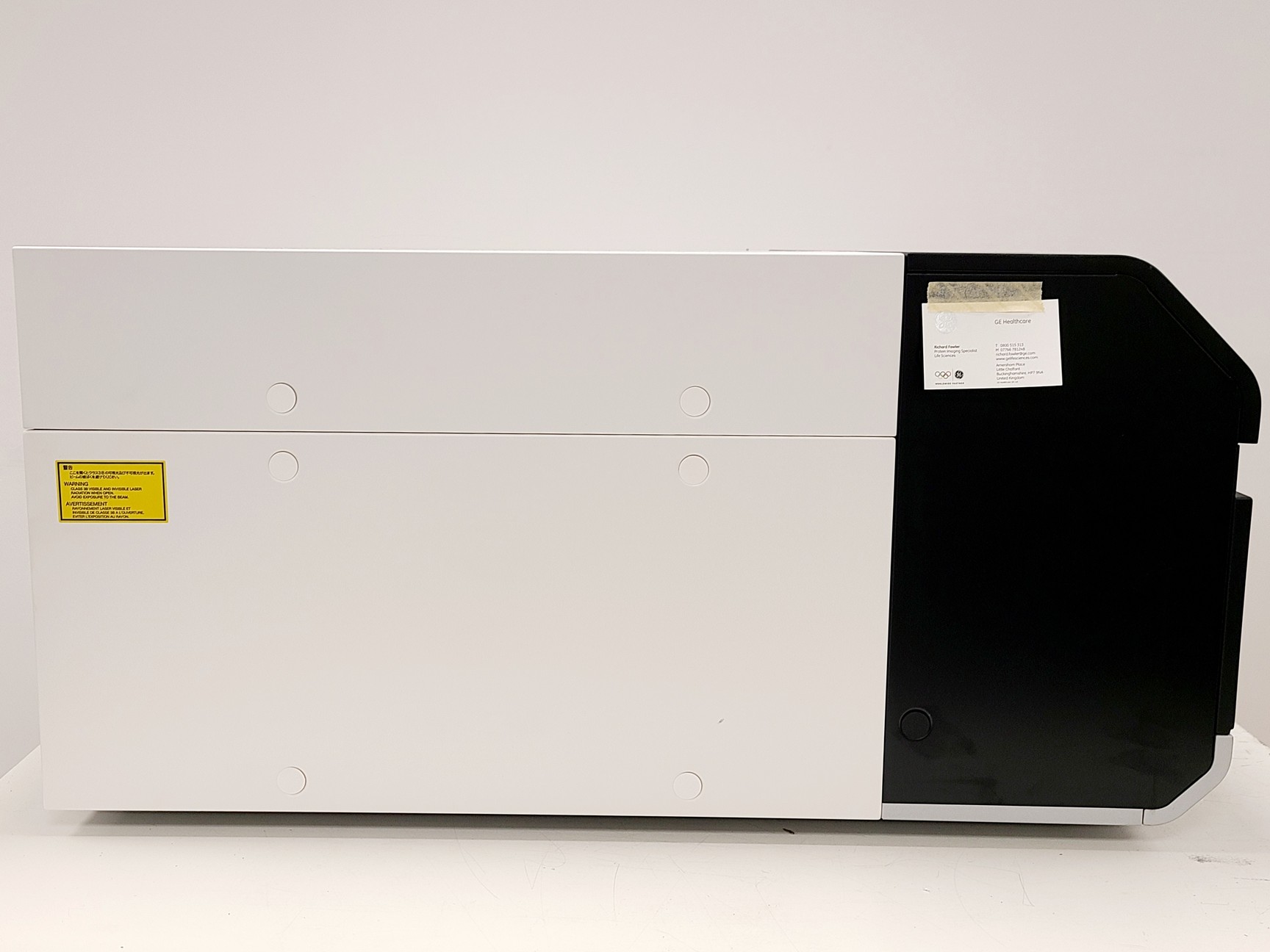Image of GE Amersham Typhoon 5 Bimolecular Imager w/ Eraser, Cabinet, PC and Accessories