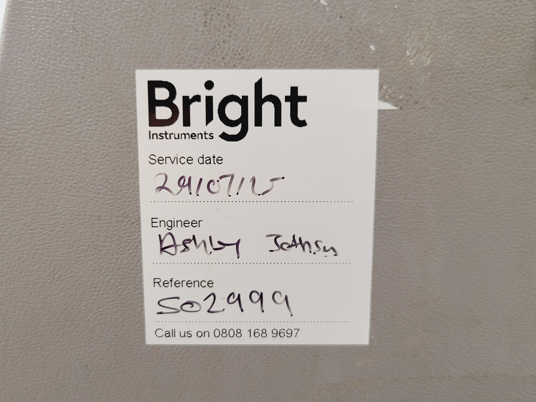 Image of Bright Instrument OTF/AS/MR/D 89199 Cryostat