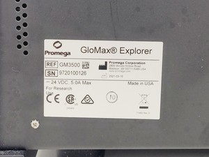 Thumbnail image of Promega GloMax Explorer GM3500 Multimode Plate Reader W/ Microsoft Surface Pro 7