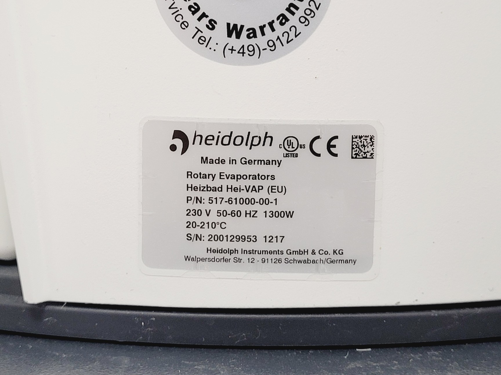 Image of Heidolph Heizbad Hei-VAP Rotary Evaporator W/ Heidolph Water Bath 