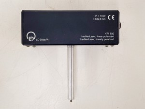 Thumbnail image of LD Didactic He-Ne-Laser, Linearly Polarized Model 471 830