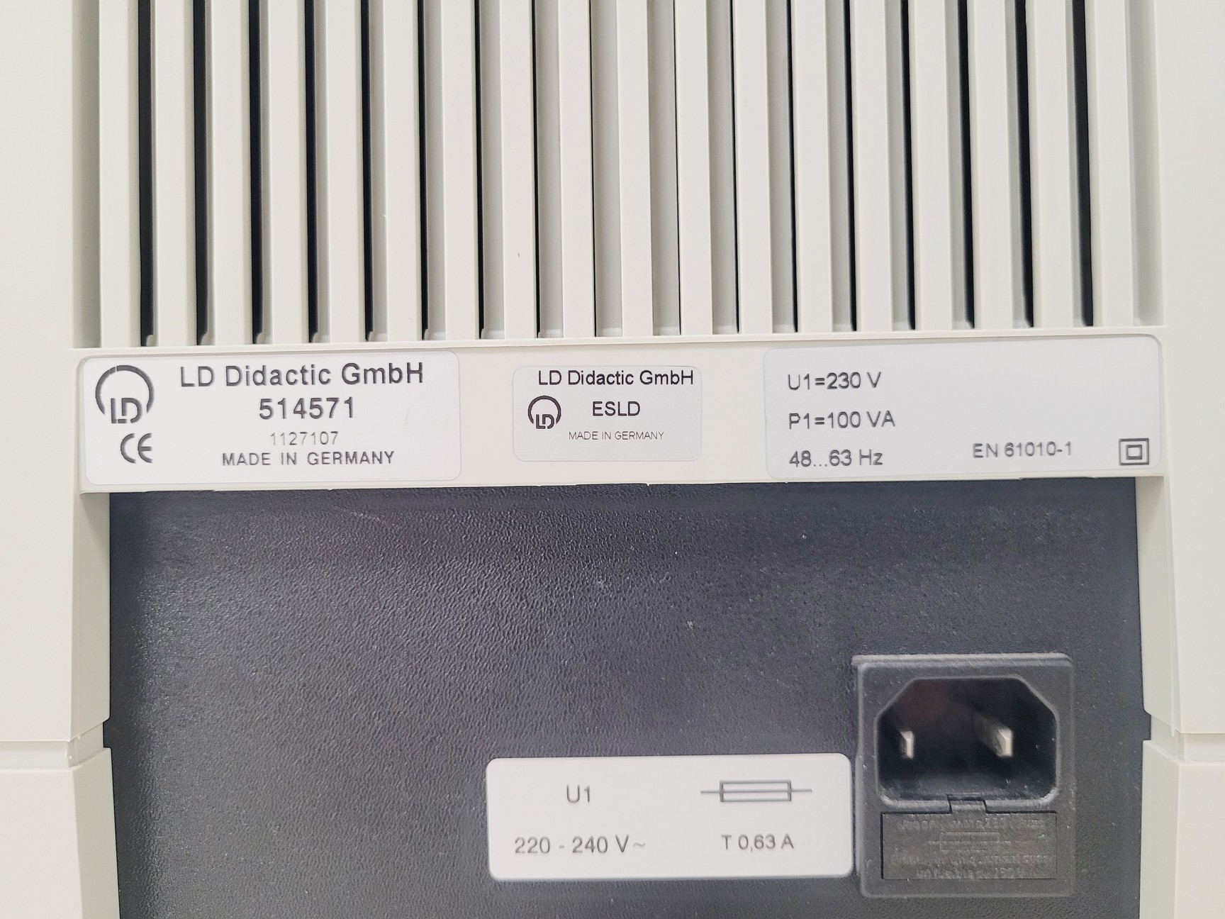 Image of 7 x LD Didactic Power Supplies w/ 6 x Bicron/LD 1.5M2/2 & 2 x Scintillators