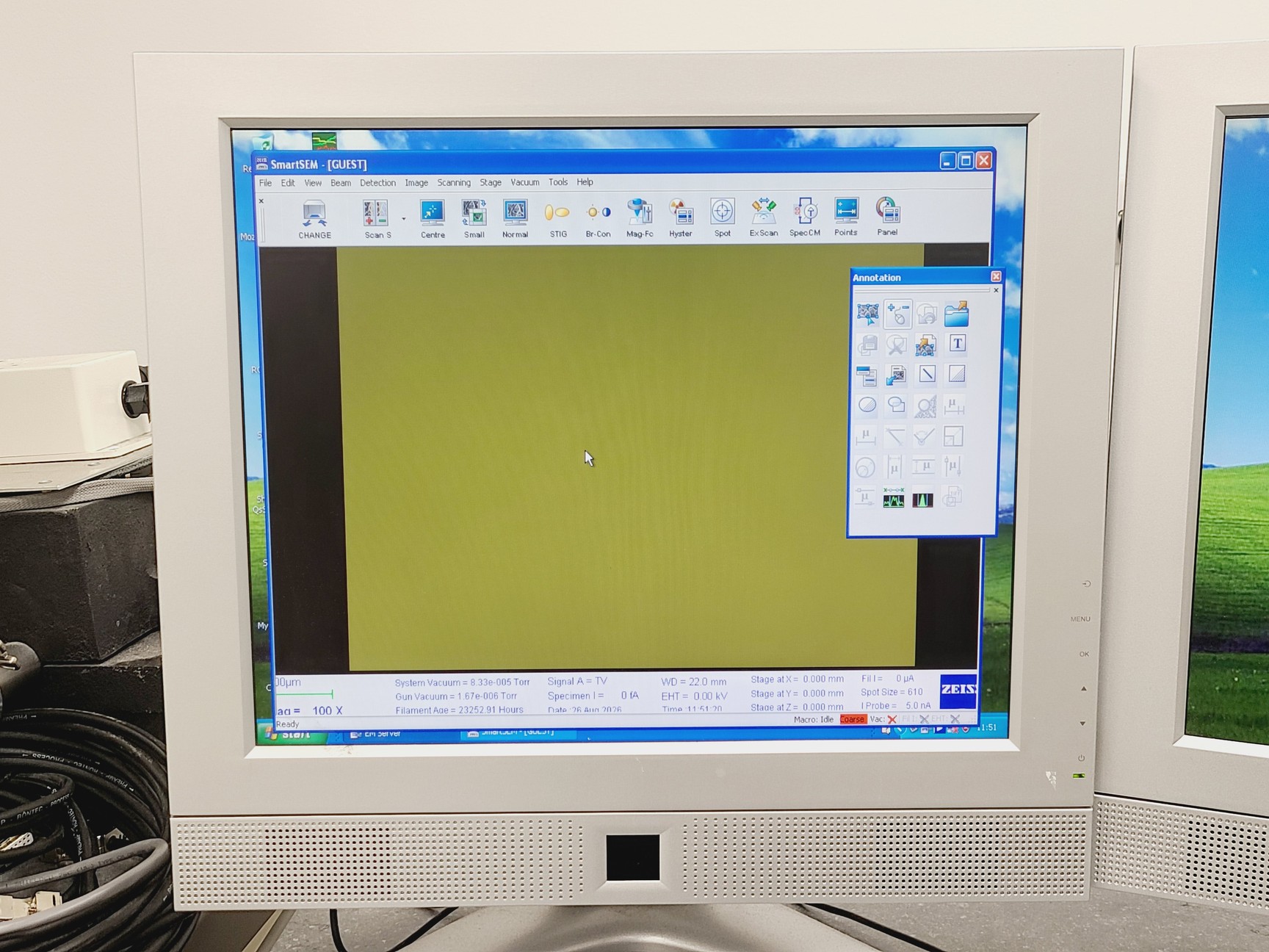 Image of Zeiss Evo50 SEM W/ PCs, ATC KTD2000 Chiller, 2 x XFlash IPL SVE & Accessories