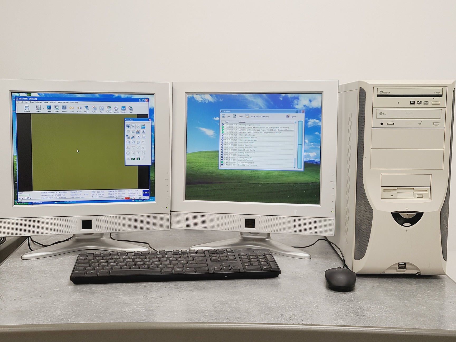 Image of Zeiss Evo50 SEM W/ PCs, ATC KTD2000 Chiller, 2 x XFlash IPL SVE & Accessories