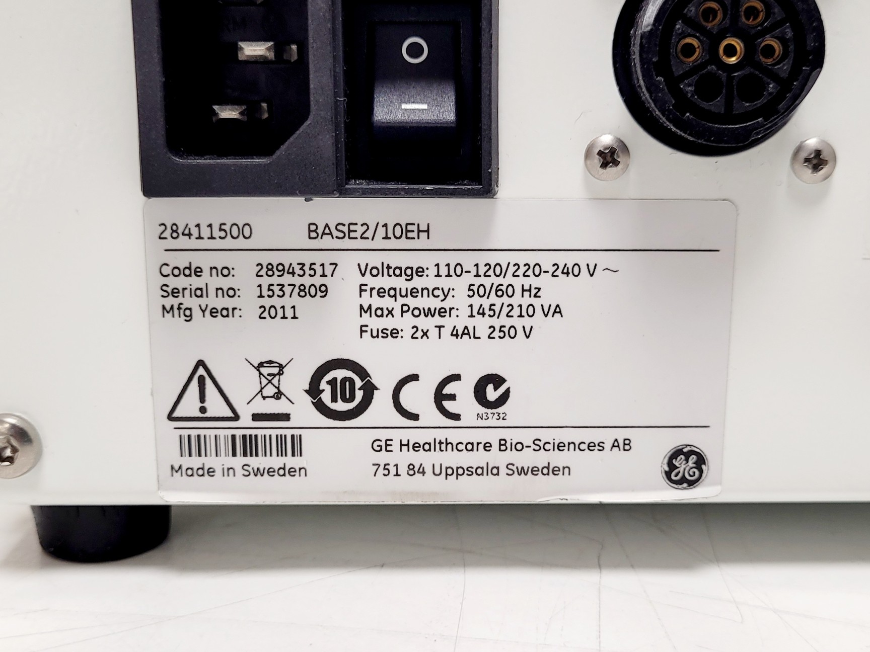 Image of GE Healthcare WAVE Bioreactor 2/10EH Code No. 28943517 Lab