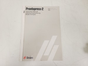Thumbnail image of Struers Prontopress-2 Automatic Metallographic Mounting Press