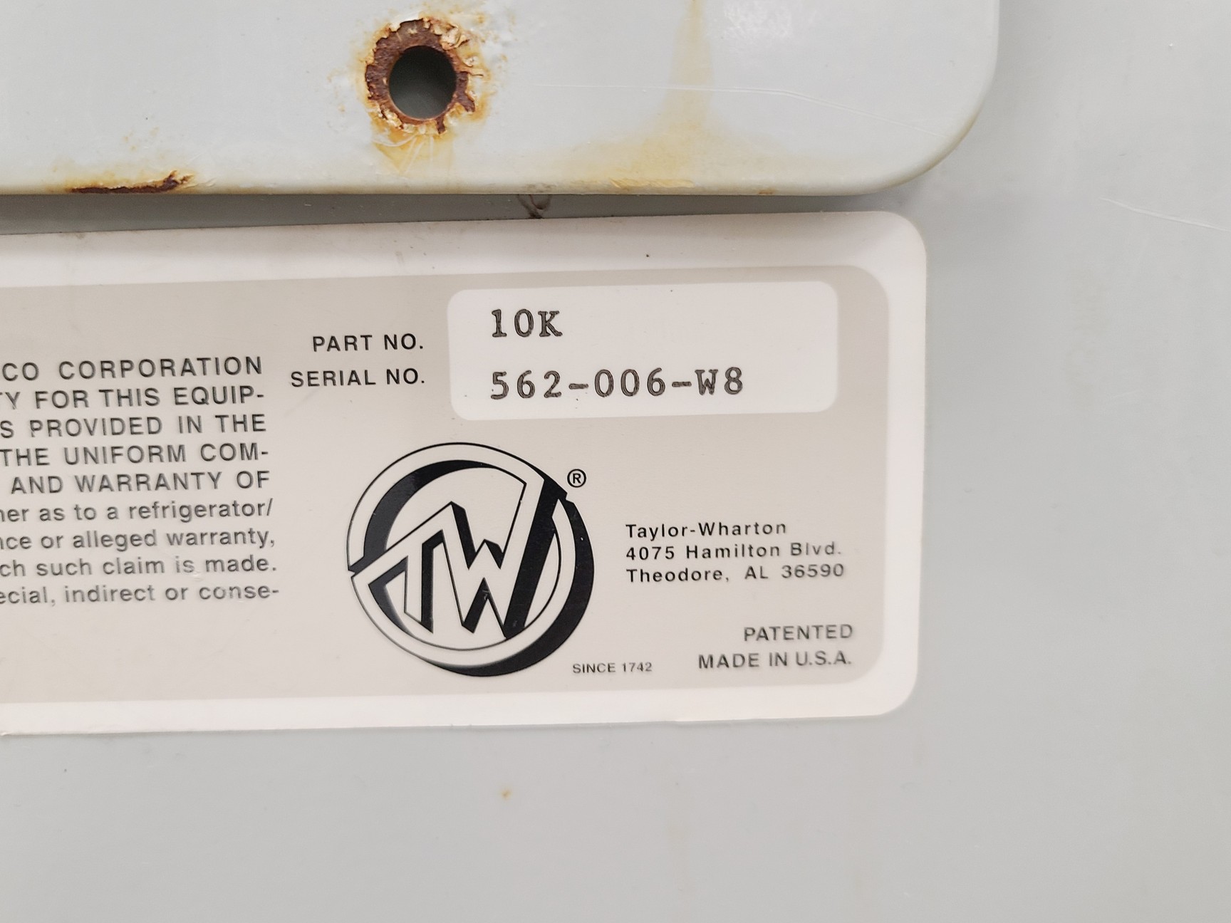 Image of Taylor-Wharton K Series Model 10K Cryostorage System
