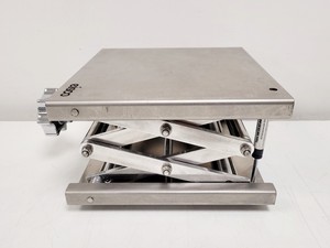 Thumbnail image of 5 x Eisco Laboratory Scissor Jack Lifting Platforms 12kg Max. Load