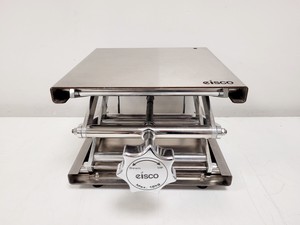 Thumbnail image of 5 x Eisco Laboratory Scissor Jack Lifting Platforms 12kg Max. Load
