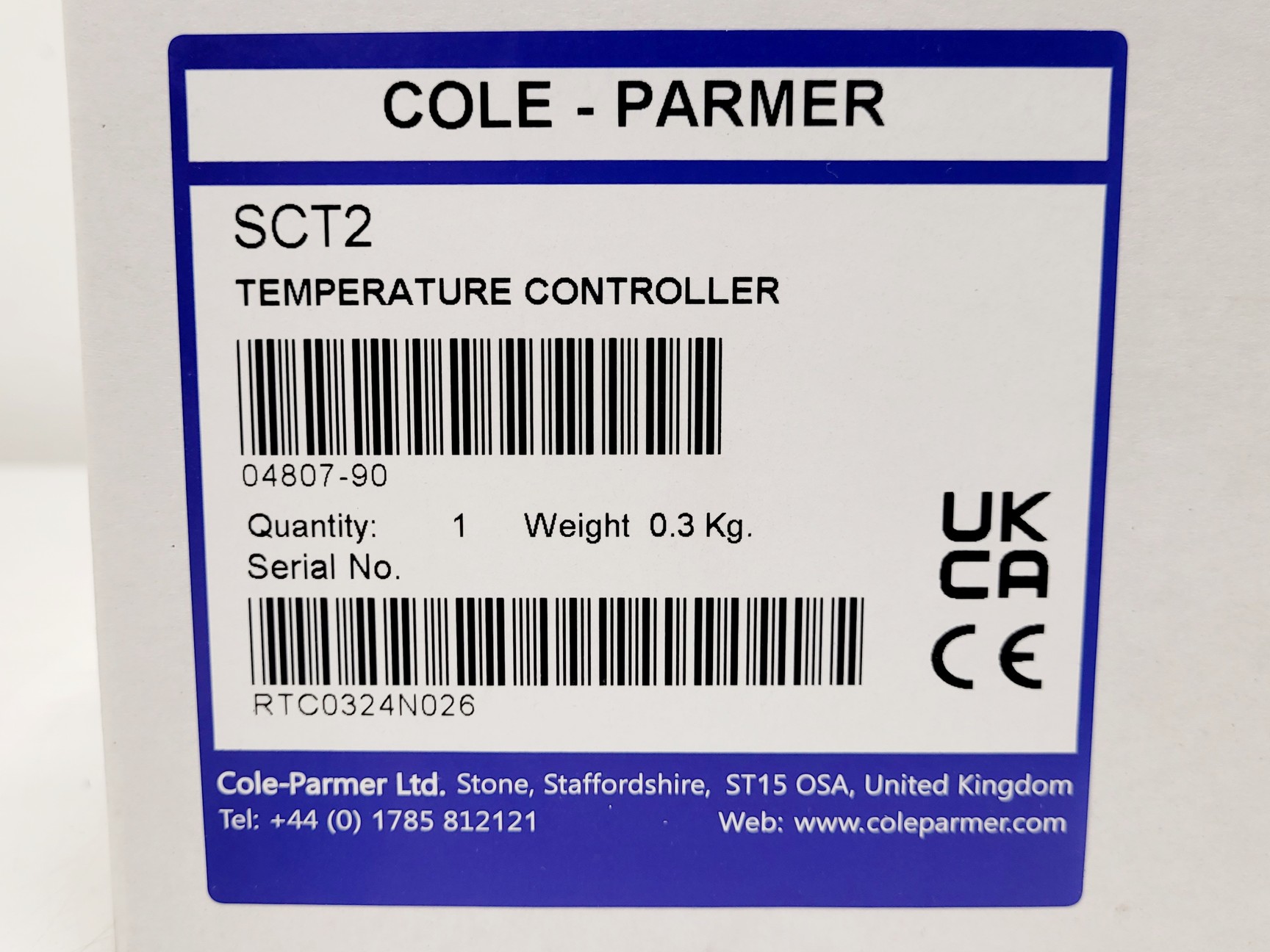 Image of 10 x Cole-Parmer SCT2 Temperature Controllers