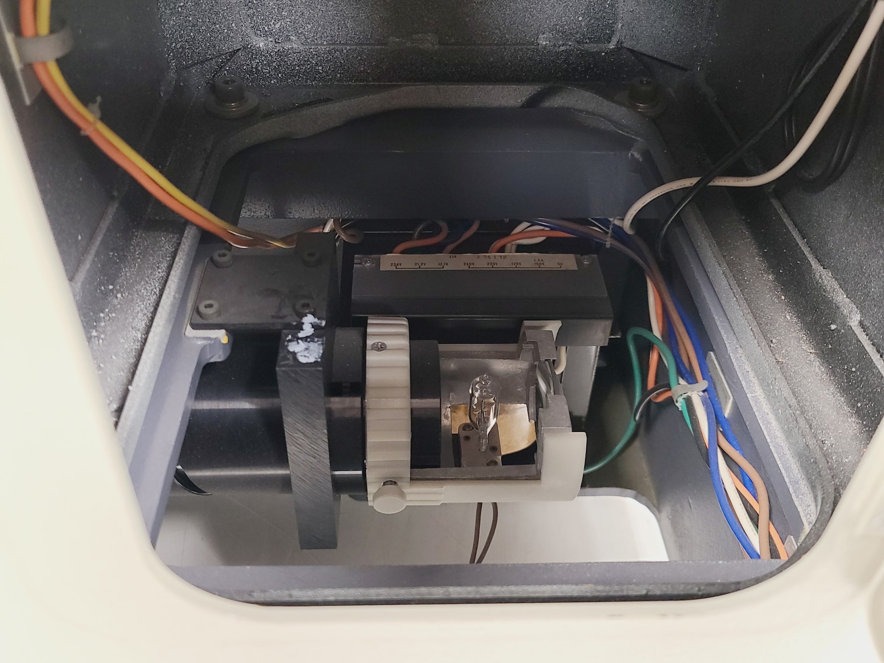 Image of Nikon Profile Projector V-12 with Metronic200 Model 202 Digital Read Out (DRO)