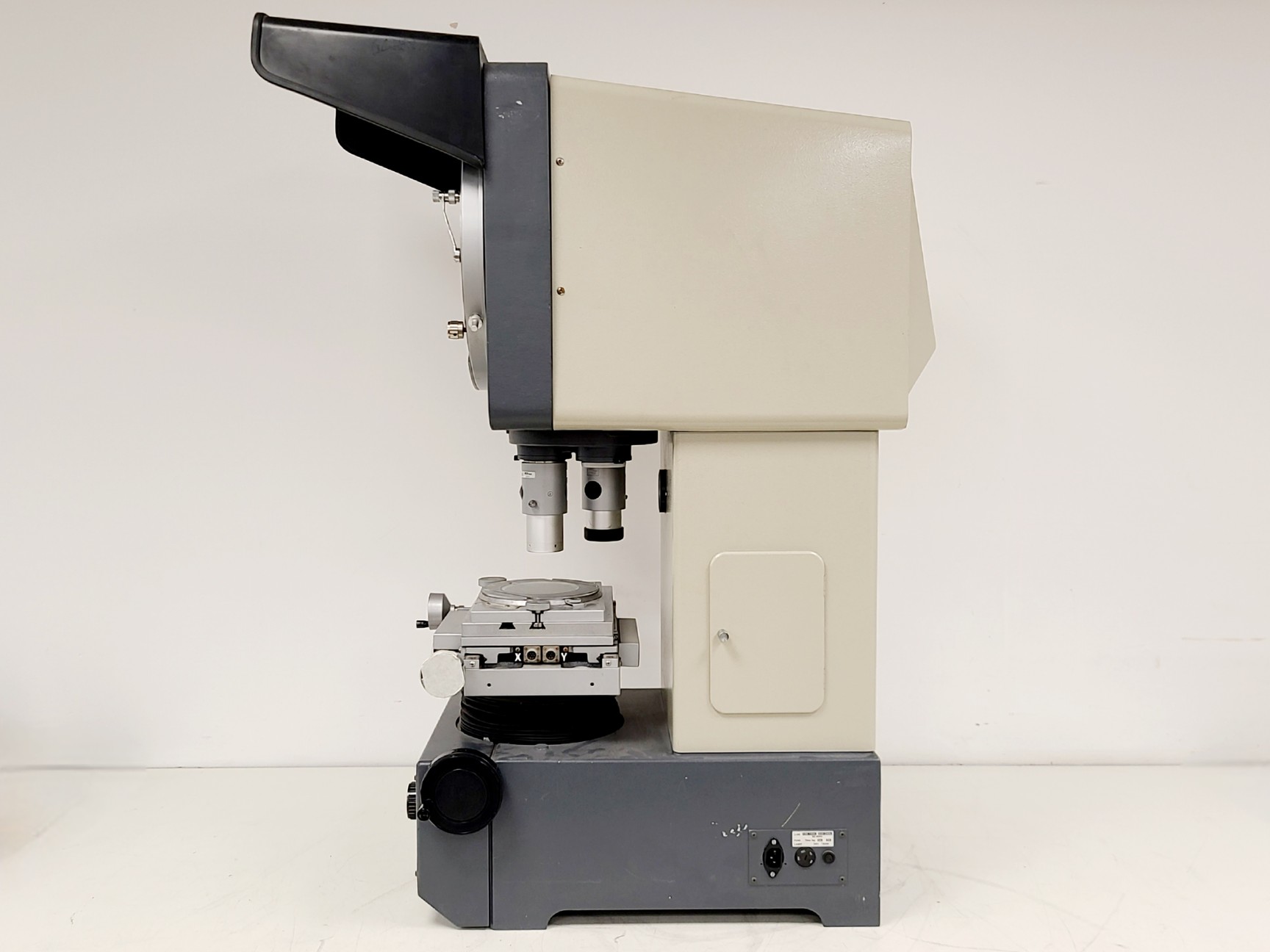 Image of Nikon Profile Projector V-12 with Metronic200 Model 202 Digital Read Out (DRO)