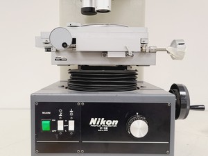 Thumbnail image of Nikon Profile Projector V-12 with Metronic200 Model 202 Digital Read Out (DRO)