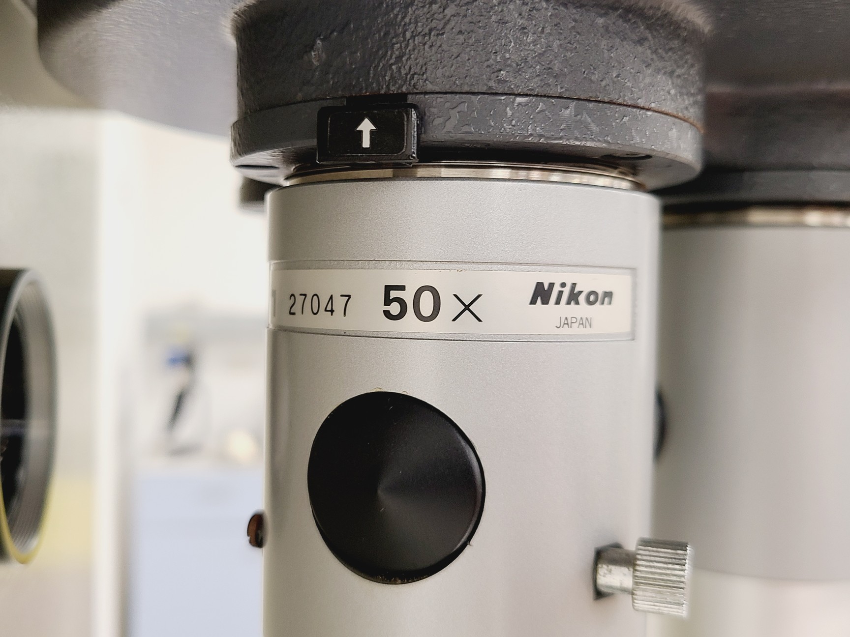 Image of Nikon Profile Projector V-12 with Metronic200 Model 202 Digital Read Out (DRO)