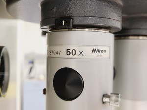 Thumbnail image of Nikon Profile Projector V-12 with Metronic200 Model 202 Digital Read Out (DRO)