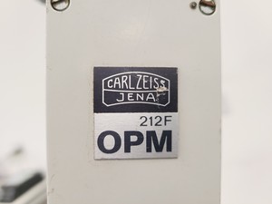 Thumbnail image of Carl Zeiss Jena 212F OPM Dental Binocular Microscope with NT 100-2 Power Supply