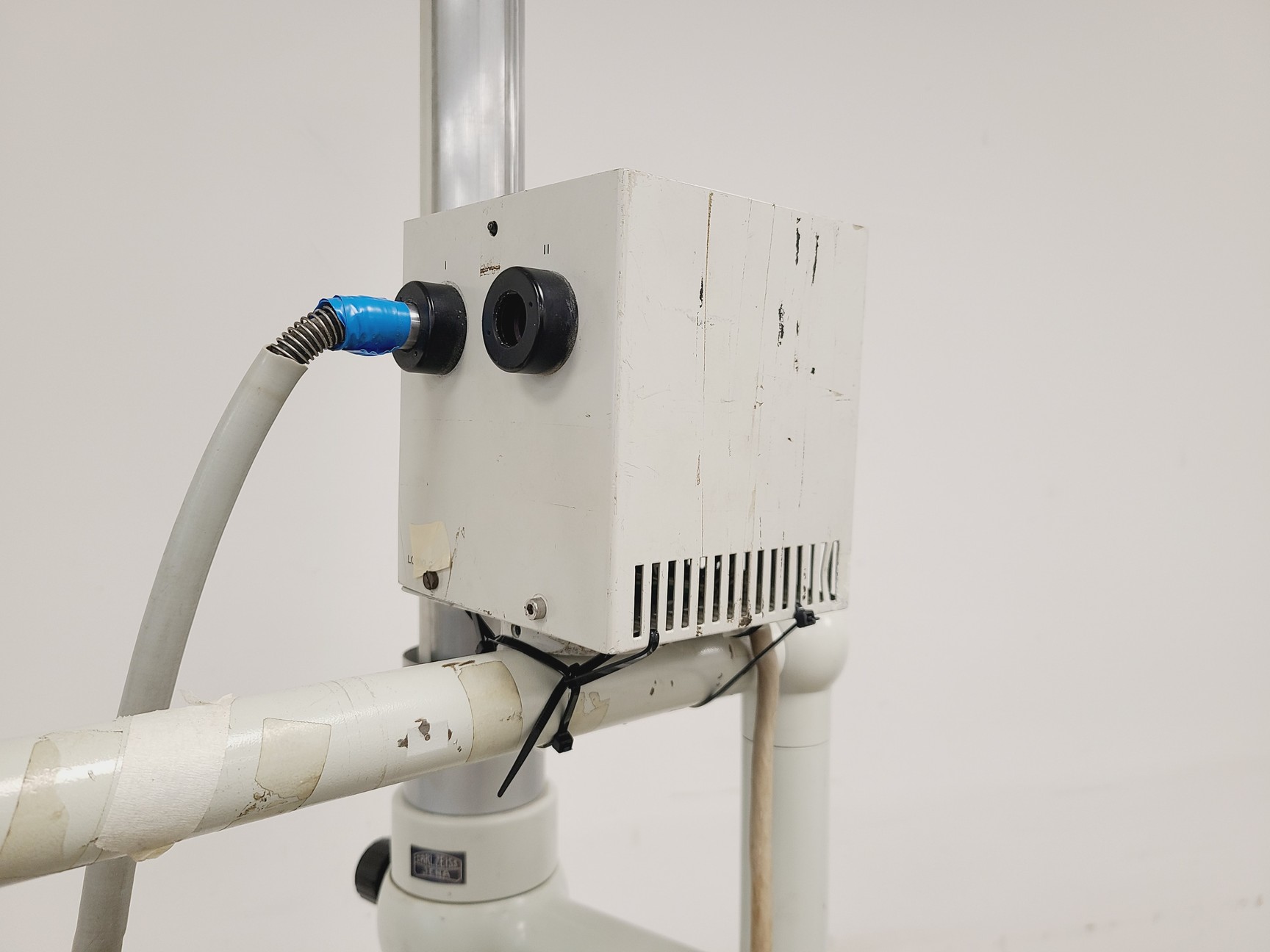Image of Carl Zeiss Jena 212F OPM Dental Binocular Microscope with NT 100-2 Power Supply