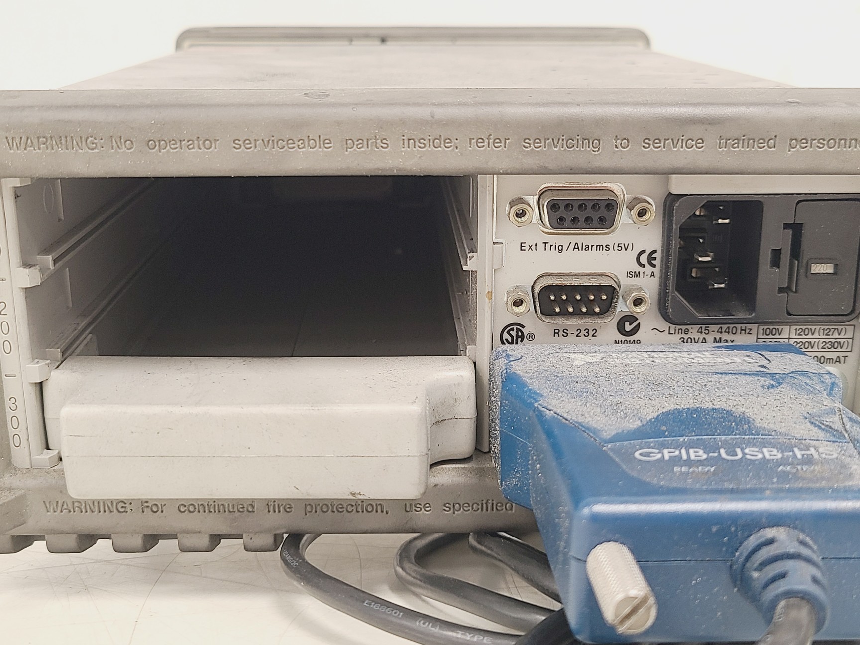 Image of Agilent 34970A Data Acquisition/Switch Unit w/ 34902A 16 Channel Multiplexer