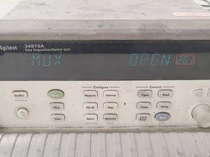 Thumbnail image of Agilent 34970A Data Acquisition/Switch Unit w/ 34902A 16 Channel Multiplexer
