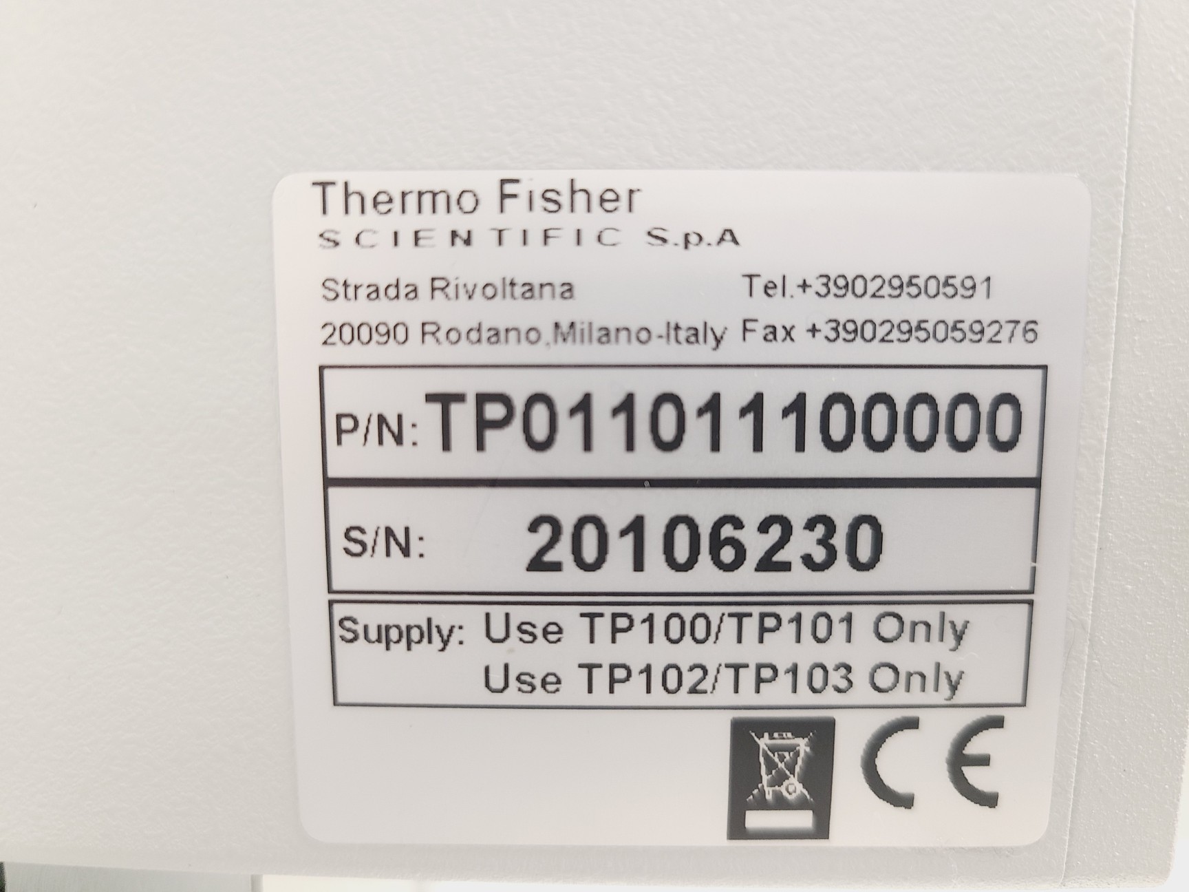 Image of Thermo Scientific TriPlus Autosampler HPLC P/N: TP100,TP201,TP011011100000