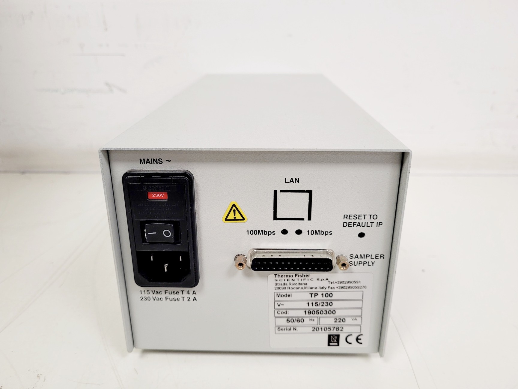 Image of Thermo Scientific TriPlus Autosampler HPLC P/N: TP100,TP201,TP011011100000