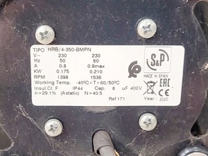 Thumbnail image of Thermal Exchange Recirculating Chiller 10-539 Model JEO/CS45-AC-W-CC-5