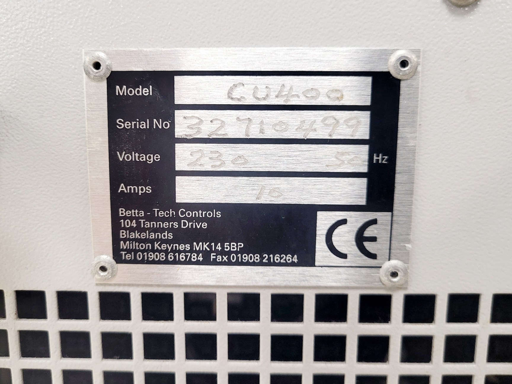 Image of Betta-Tech Controls CU400 Recirculating Chiller/Heater