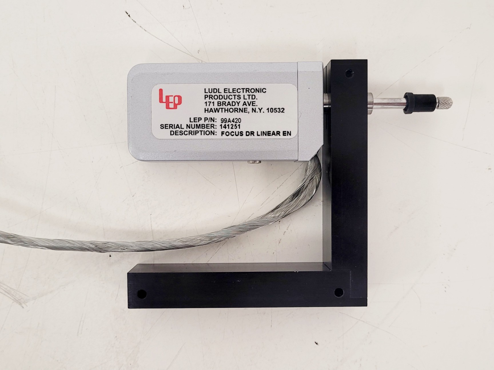 Image of LEP Ludl MAC5000 Microscope Stage System w/ 99S106 Stage, MAC2 XY/Z,Filter Wheel