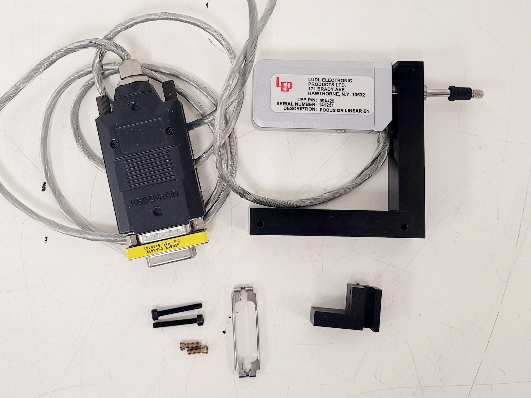 Image of LEP Ludl MAC5000 Microscope Stage System w/ 99S106 Stage, MAC2 XY/Z,Filter Wheel