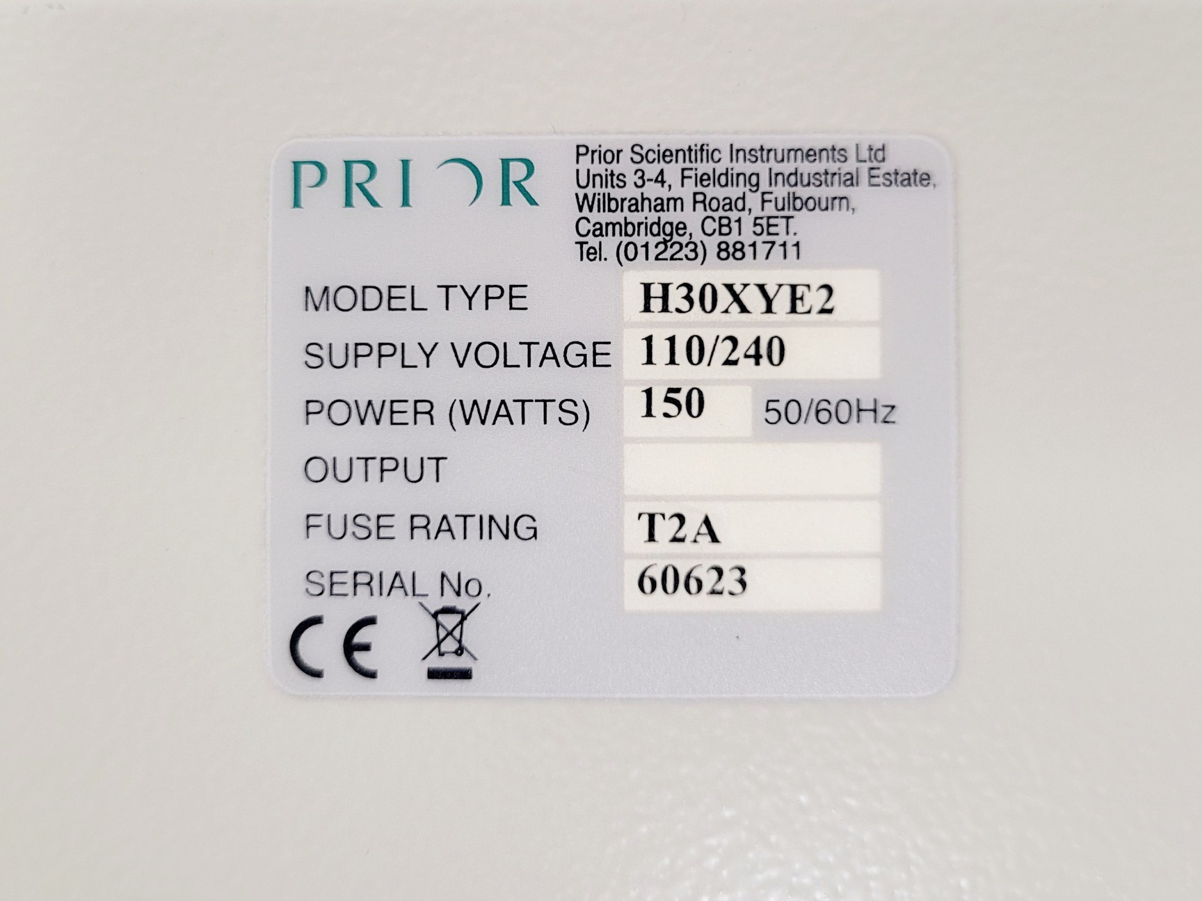 Image of Prior Scientific Proscan II Stage Controller H30XYE2 & Joystick CS152DP