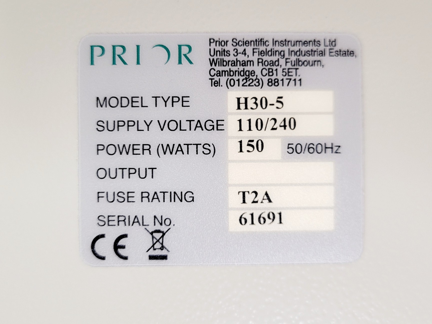 Image of Prior ProScan II Model H30-5 Motorised Microscope Stage Control