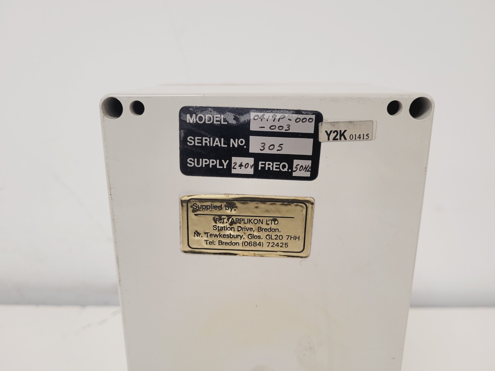 Image of Applikon 0419-000-003 PO2/pH/Temperature/Antifoam Controller & 0419P-000-003
