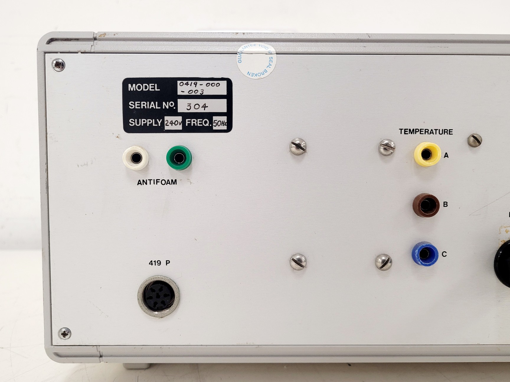 Image of Applikon 0419-000-003 PO2/pH/Temperature/Antifoam Controller & 0419P-000-003