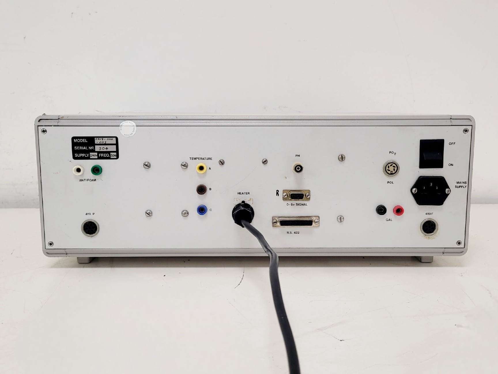 Image of Applikon 0419-000-003 PO2/pH/Temperature/Antifoam Controller & 0419P-000-003
