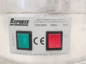 Thumbnail image of Express Autoclaves Portable Laboratory Autoclave